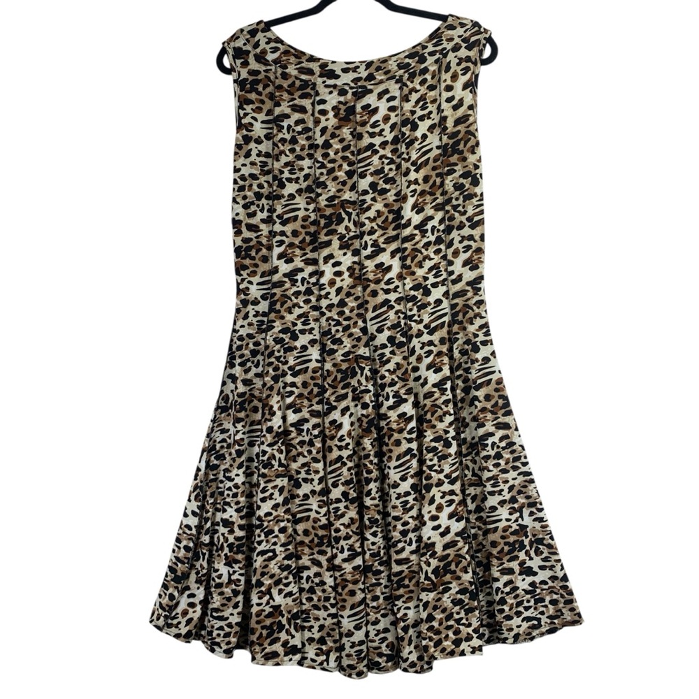 Forever 21 Animal Print stretch dress size petite xl